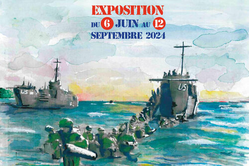Exposition 80e anniversairee du Débarquement à Sainte-Maxime