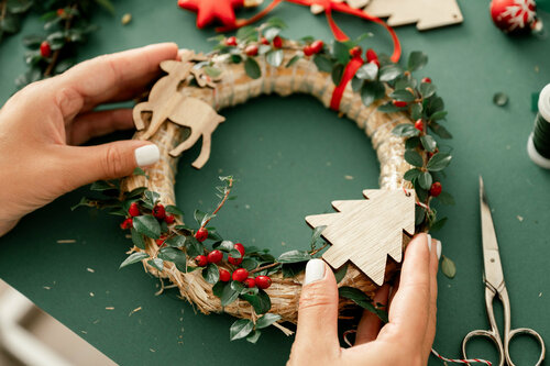 Atelier Couronnes de Noël_Sainte-Maxime