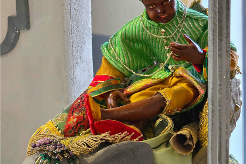 La Crèche napolitaine de Christian Léandre Ganga
