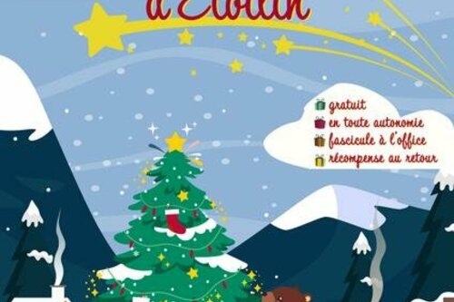 Affiche du parcours découverte pour les vacances de Noël 2025 La nuit magique d'Étoilin