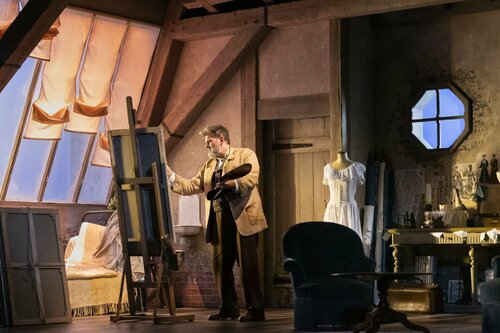 Théâtre : Dans les yeux de monet avec tristan petitgirard et clovis cornillac_Sainte-Maxime